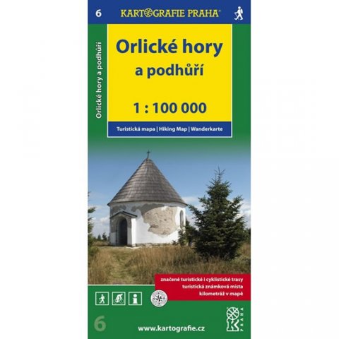 neuveden: 1:100T ( 6)-Orlické hory (turistická mapa)