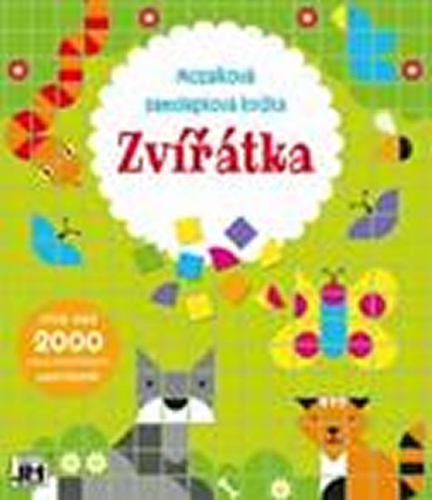neuveden: Zvířátka - Mozaiková samolepková knížka