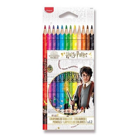 neuveden: Maped Harry Potter - Pastelky sada 12 ks