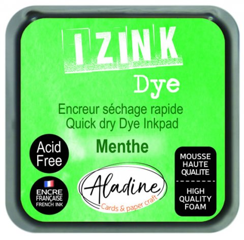 neuveden: Razítkovací polštářek IZINK DYE rychleschnoucí - zelený