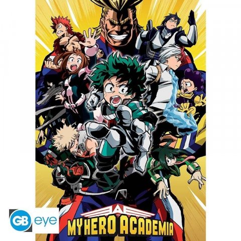 neuveden: My Hero Academia Plakát Maxi - 91,5 x 61 cm