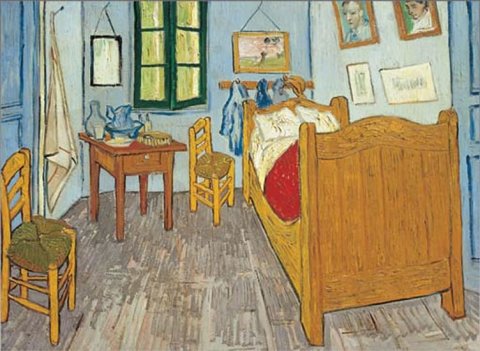 neuveden: Van Gogh: Ložnice v Arles - Puzzle/1000 dílků