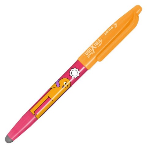 : Roller FriXion Ball 07, Friends Ltd., R, růžová, modrý inkoust, CLOUD