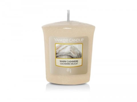 neuveden: YANKEE CANDLE Warm Cashmere svíčka 49g votivní