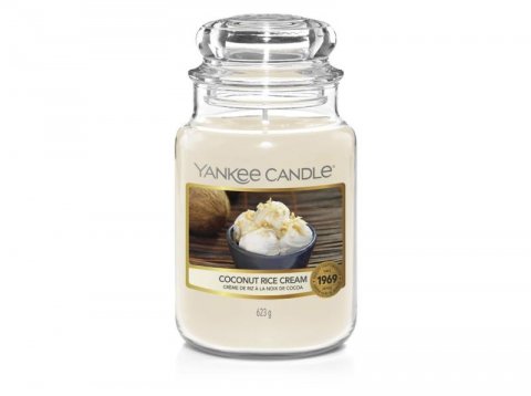 neuveden: YANKEE CANDLE Coconut Rice Cream svíčka 623g