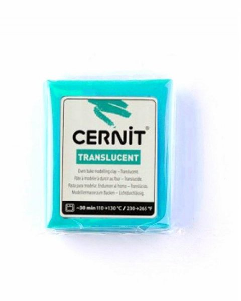 neuveden: CERNIT TRANSLUCENT 56g tyrkysová neuveden: CERNIT TRANSLUCENT 56g tyrkysová