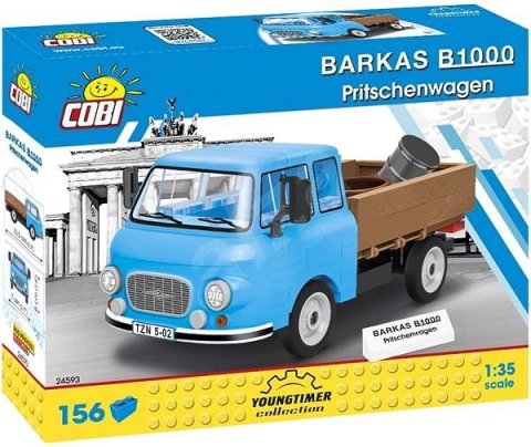 neuveden: Stavebnice COBI Barkas B1000 nákladní, 1:35, 156 k