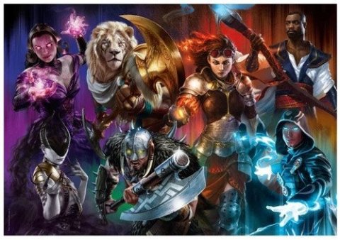 neuveden: Puzzle Magic: The Gathering 500 dílků (Cube)