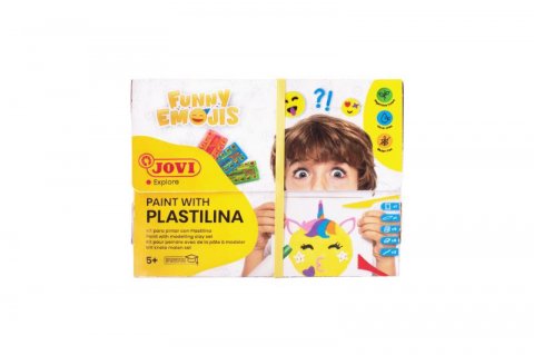 neuveden: JOVI Sada Funny Emojis - malování plastelínou neuveden: JOVI Sada Funny Emojis - malování plastelínou