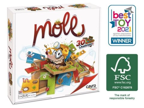 neuveden: Mole (Krtek)