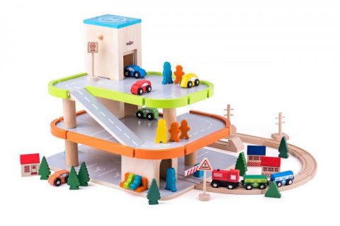 neuveden: Woody Garáž třípodlažní s příslušenstvím (bez zvuku) / nový design