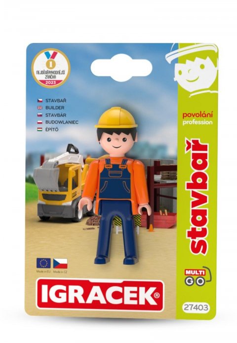 neuveden: Igráček MultiGO Stavbař - figurka