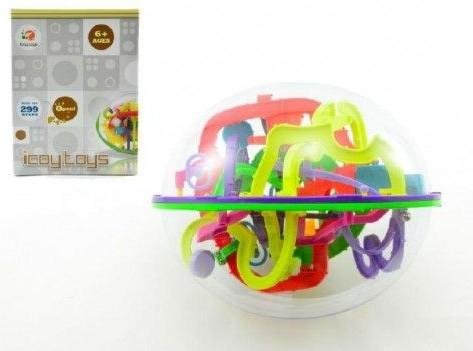neuveden: Hlavolam Bludiště Perplexus ovál 3D 20cm plastový