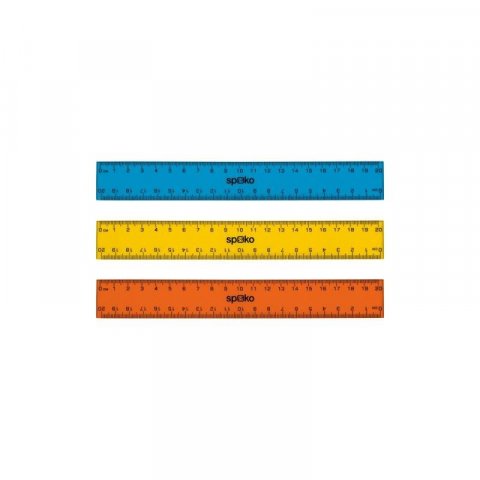 neuveden: Spoko pravítko 20 cm - mix barev