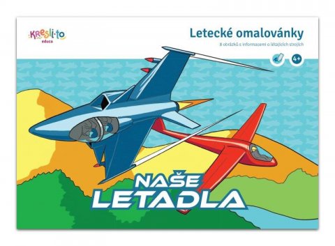 neuveden: Letecké omalovánky / Naše letadla