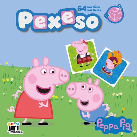 neuveden: Pexeso v sešitu Prasátko Peppa