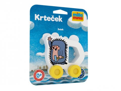 Miler Zdeněk: Moje první autíčko - Krteček/Ježek Miler Zdeněk: Moje první autíčko - Krteček/Ježek