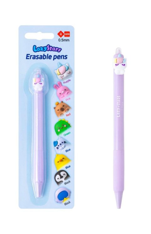 neuveden: Gumovací gelové pero Jednorožec (blistr)