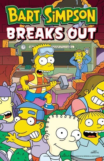 Groening Matt: Bart Simpson Breaks Out (Simpsons Comics)
