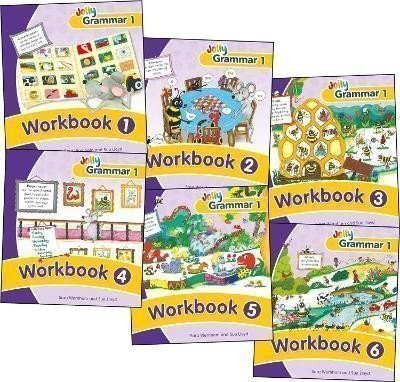 Wernham Sara: Grammar 1 Workbooks 1-6: In Precursive Letters (British English edition)