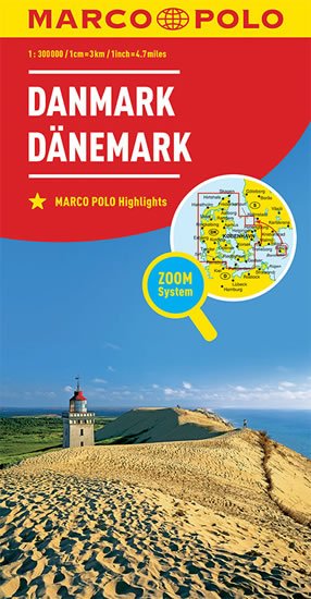 neuveden: Dánsko 1:300T//mapa(ZoomSystem)MD
