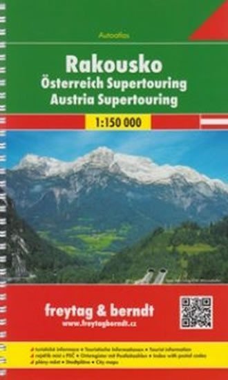 neuveden: OTOUR SP Rakousko supertouring 1:150 000 / autoatlas