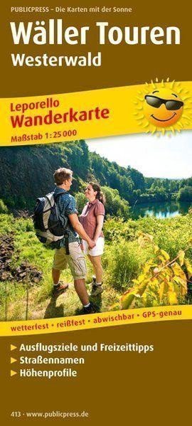 neuveden: Wäller Touren Westerwald 1:25 000 / turistická mapa