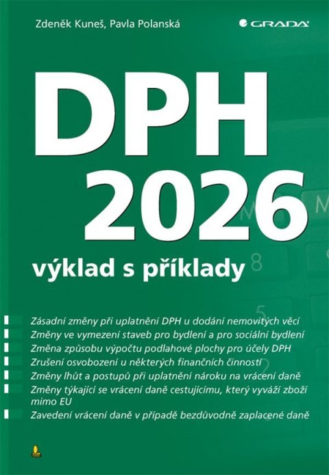 Kuneš Zdeněk, Polanská Pavla: DPH 2026 - výklad s příklady