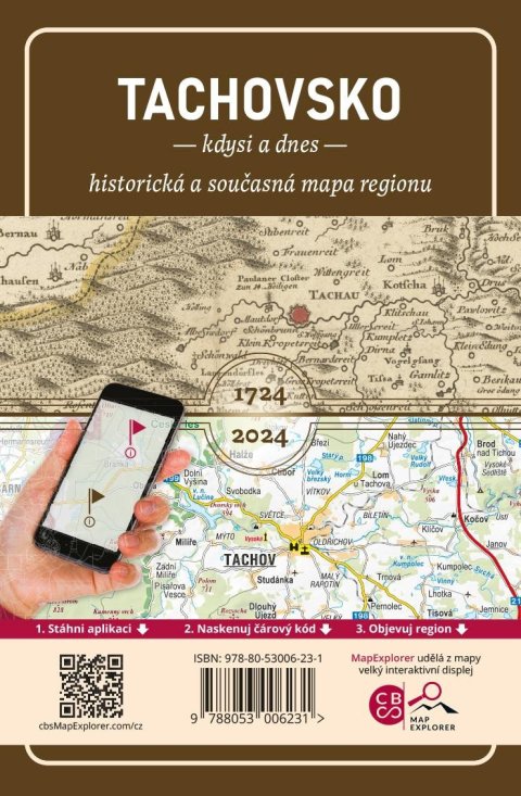 neuveden: Tachovsko kdysi a dnes - historická a současná mapa regionu neuveden: Tachovsko kdysi a dnes - historická a současná mapa regionu