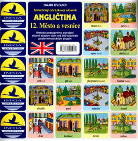 kolektiv autorů: Najdi dvojici - Angličtina - 12. Město a kolektiv autorů: Najdi dvojici - Angličtina - 12. Město a