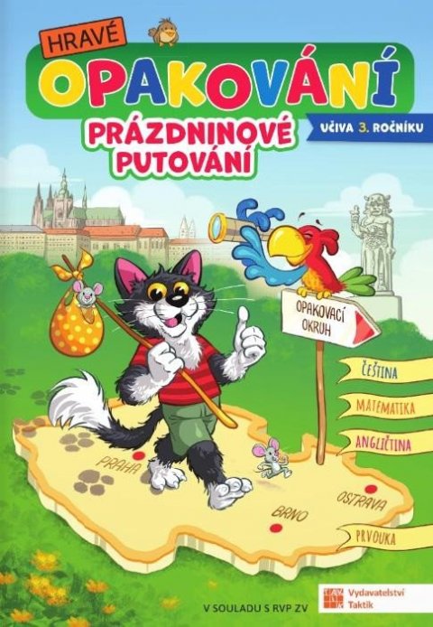 neuveden: Hravé opakování učiva 3. třídy - Prázdninové putování