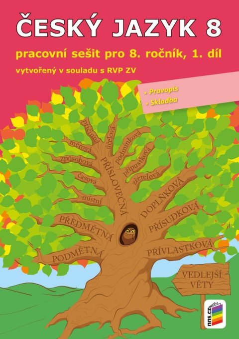 neuveden: Český jazyk 8, 1. díl (pracovní sešit)