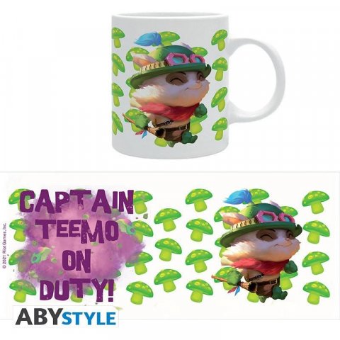 neuveden: League of Legends Hrnek: Captain Teemo on Duty 320 ml neuveden: League of Legends Hrnek: Captain Teemo on Duty 320 ml