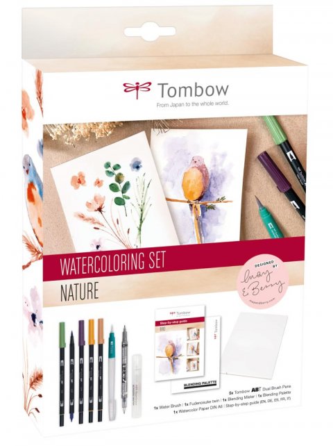 neuveden: Tombow Akvarelová sada Nature