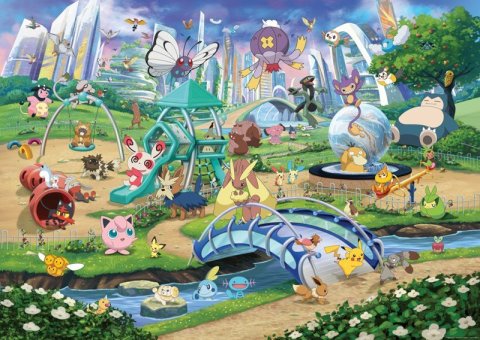: Pokémon Breakout 1, 1000 dílků