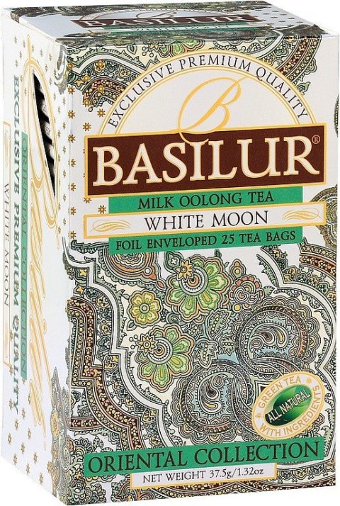 neuveden: BASILUR Orient White Moon přebal 25x1,5g