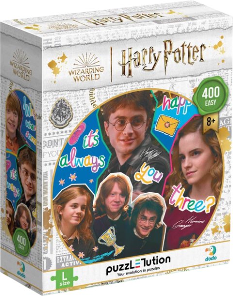 neuveden: Puzzle Harry Potter: Vždycky tihle tři 400 dílků