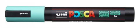 neuveden: POSCA akrylový popisovač - modrozelený 2,5 mm neuveden: POSCA akrylový popisovač - modrozelený 2,5 mm