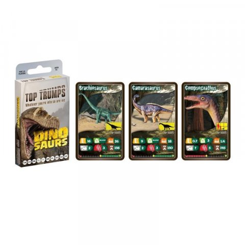 neuveden: Top Trumps: Dinosauři - Černý Petr (karetní hra)