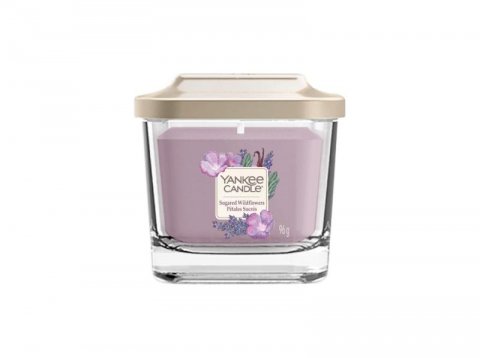 neuveden: YANKEE CANDLE Sugared Wildflowers svíčka 96g, 1 knot