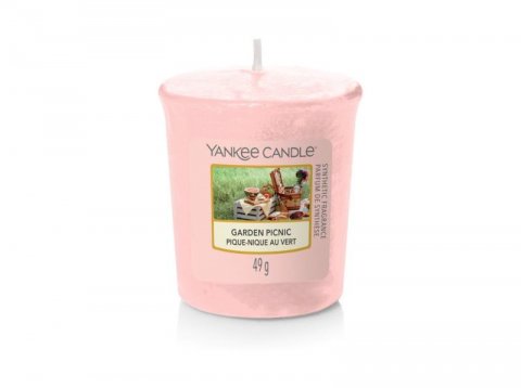 neuveden: YANKEE CANDLE Garden Picnic svíčka 49g votivní