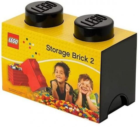 neuveden: Úložný box LEGO 2 - černý