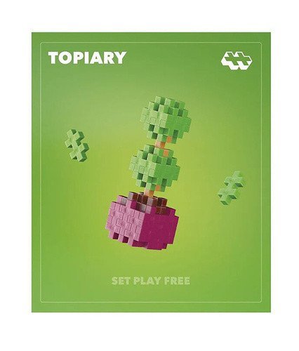 neuveden: Plus-Plus Kytky Topiary