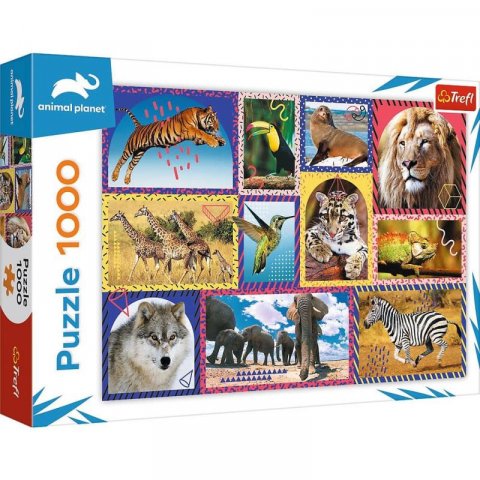 neuveden: Trefl Puzzle Animal Planet: Divoká příroda/1000 dílků neuveden: Trefl Puzzle Animal Planet: Divoká příroda/1000 dílků