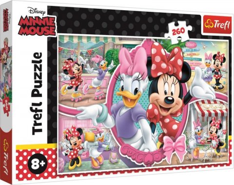 neuveden: Trefl Puzzle Minnie na nákupech / 260 dílků Panoramatické neuveden: Trefl Puzzle Minnie na nákupech / 260 dílků Panoramatické