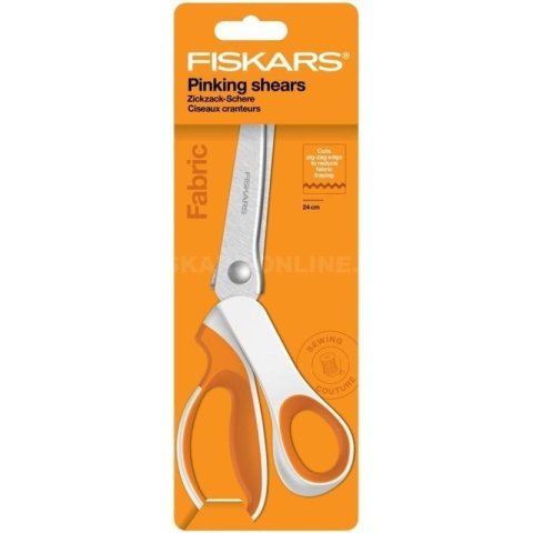 neuveden: Fiskars Nůžky entlovací 24 cm, softgrip