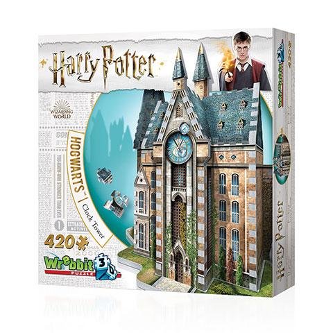 neuveden: Puzzle 3D Harry Potter: Bradavice, Hodinová věž 420 dílků