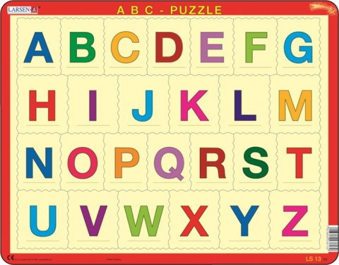 neuveden: Puzzle MAXI - ABECEDA 26/dílků