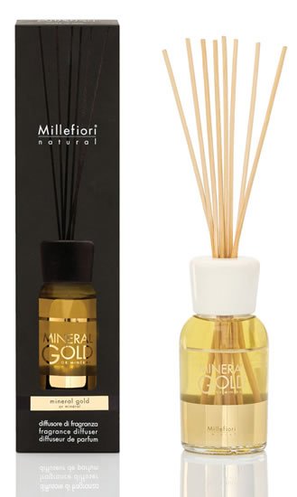 neuveden: Millefiori Milano Mineral Gold / difuzér 250ml