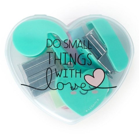 neuveden: Sada kancelářských potřeb Legami - Heart